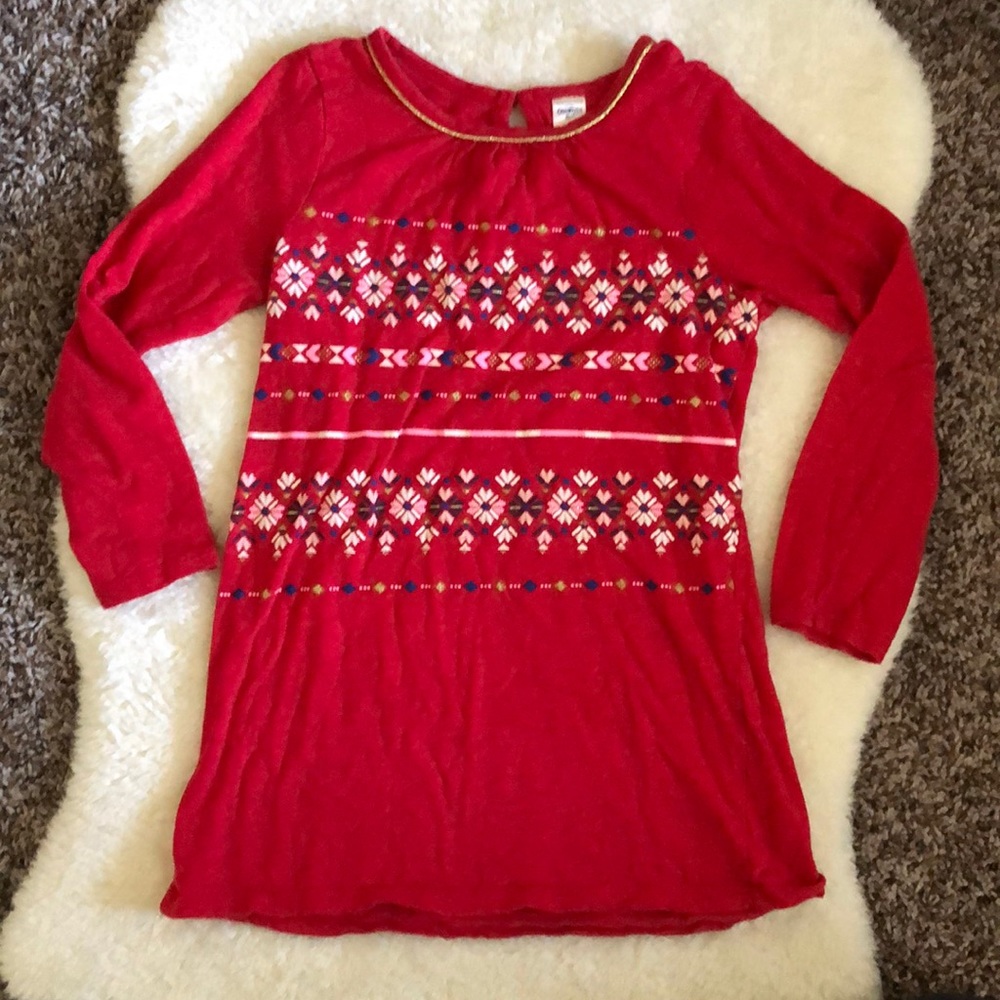 Girls red tunic